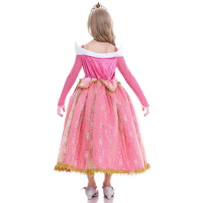 Princess Arora Lace Dress Backdrop Bliss