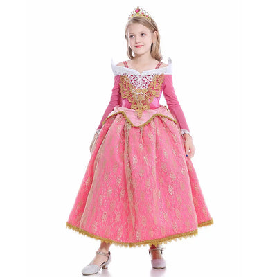 Princess Arora Lace Dress Backdrop Bliss
