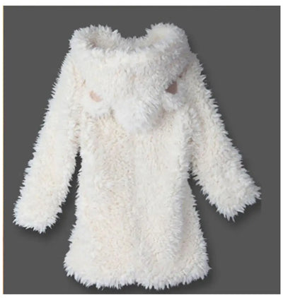 Teddy princess plush coat Backdrop Bliss