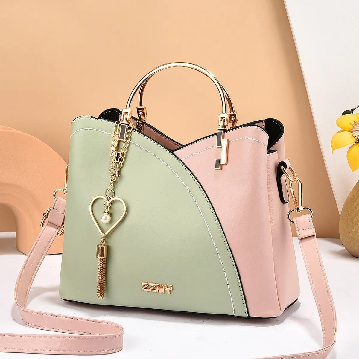 Handbag Large Capacity Fashion One Shoulder Messenger Backdrop Bliss