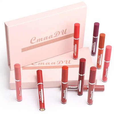 Women's Non - stick Cup Waterproof Matte Lipstick - Backdrop BlissWomen's Non - stick Cup Waterproof Matte Lipstick