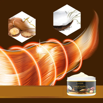 Nourishing Hair Mask Conditioner Deep Repair Hair Care Backdrop Bliss