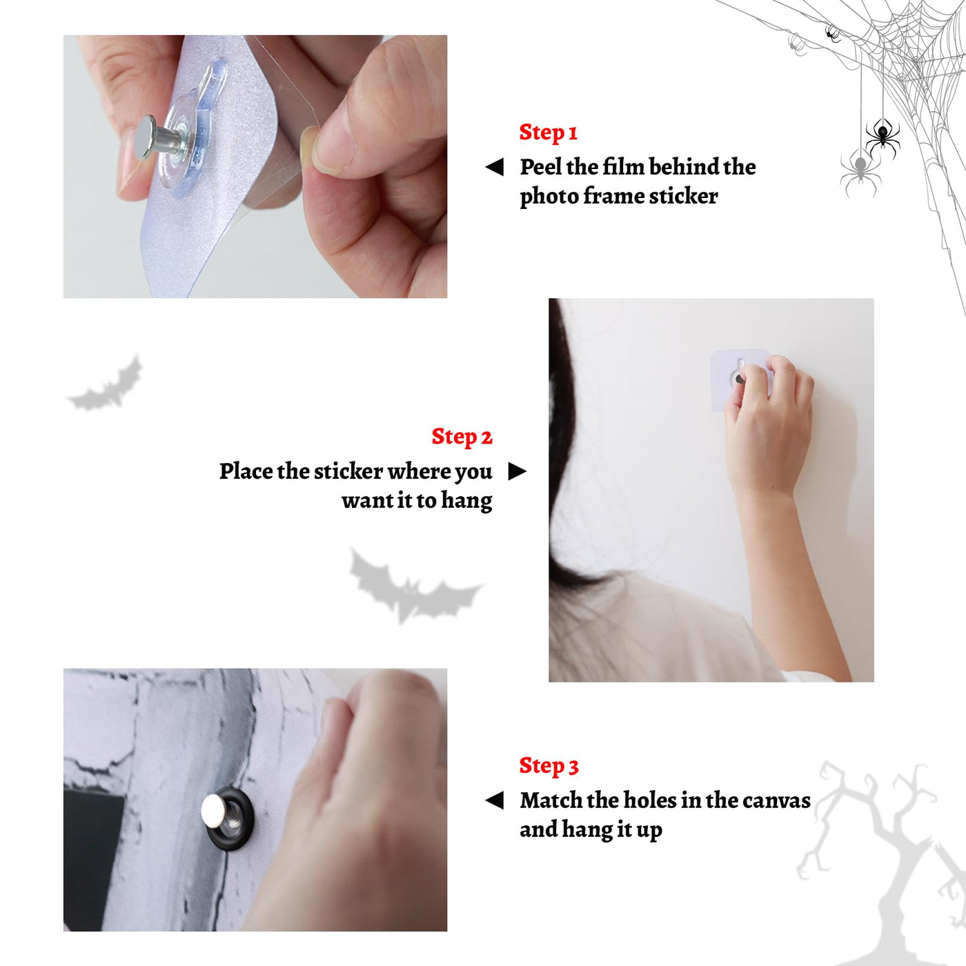 Halloween Horror Curtain Window Cover Decorations Scary Window Door Cover Backdrop Bliss