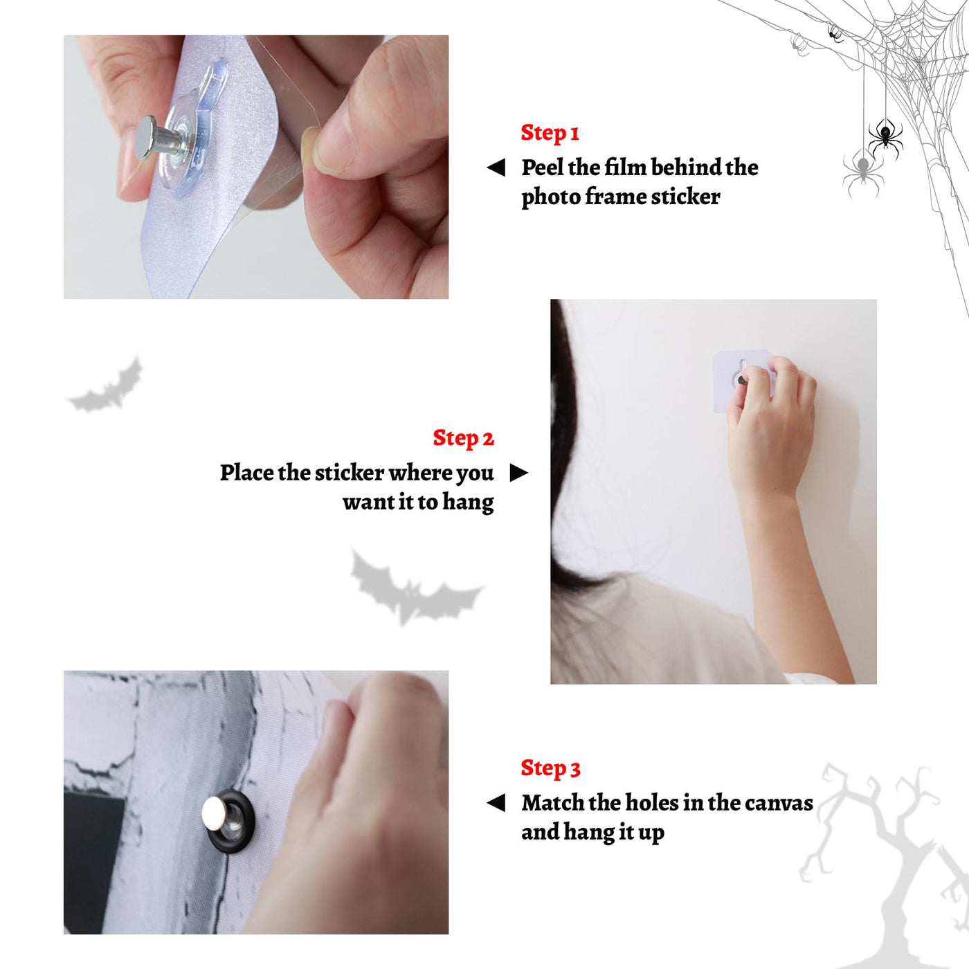 Halloween Horror Curtain Window Cover Decorations Scary Window Door Cover Backdrop Bliss