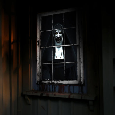 MCJC Halloween Horror Curtain, Halloween Decoration，Window Door Cover - Backdrop BlissMCJC Halloween Horror Curtain, Halloween Decoration，Window Door Cover