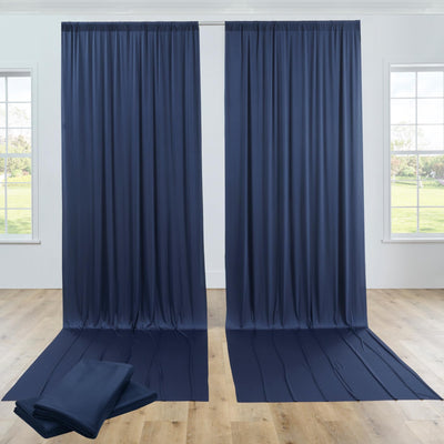 40FTx12FT White Wrinkle - Free Wedding Backdrop Curtain - Silky Washable White Polyester Drapes for Baby Showers, Birthday Parties, Photography, and Wedding Receptions - 8 Panels 5FTx12FT - Backdrop Bliss40FTx12FT White Wrinkle - Free Wedding Backdrop Curtain - Silky Washable White Polyester Drapes for Baby Showers, Birthday Parties, Photography, and Wedding Receptions - 8 Panels 5FTx12FT