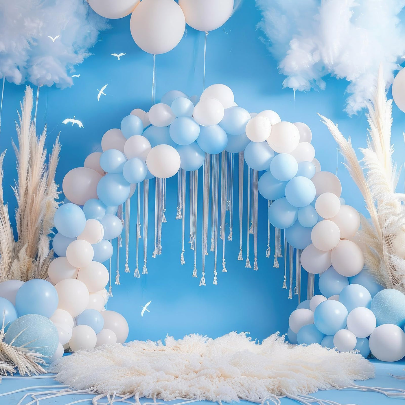 RUBFAC 135pcs Gold Balloons Different Sizes 18 12 10 5 Inch for Garland Arch, Latex Metallic Balloon for Birthday Graduation Party Wedding Decorations Backdrop Bliss