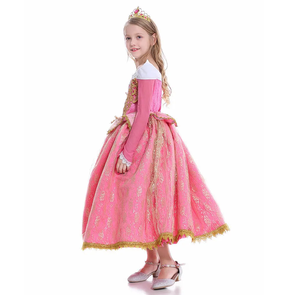 Princess Arora Lace Dress Backdrop Bliss