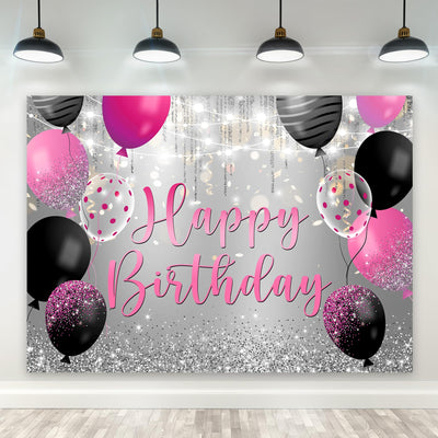 Riyidecor Royal Navy Blue Silver Happy Birthday Backdrop Party Decorations for Men Boys 7Wx5H Feet Polyester Fabric Balloon Diamond Sparkle Bday Photography Background Decor Banner Studio Photo Shoot - Backdrop BlissRiyidecor Royal Navy Blue Silver Happy Birthday Backdrop Party Decorations for Men Boys 7Wx5H Feet Polyester Fabric Balloon Diamond Sparkle Bday Photography Background Decor Banner Studio Photo Shoot