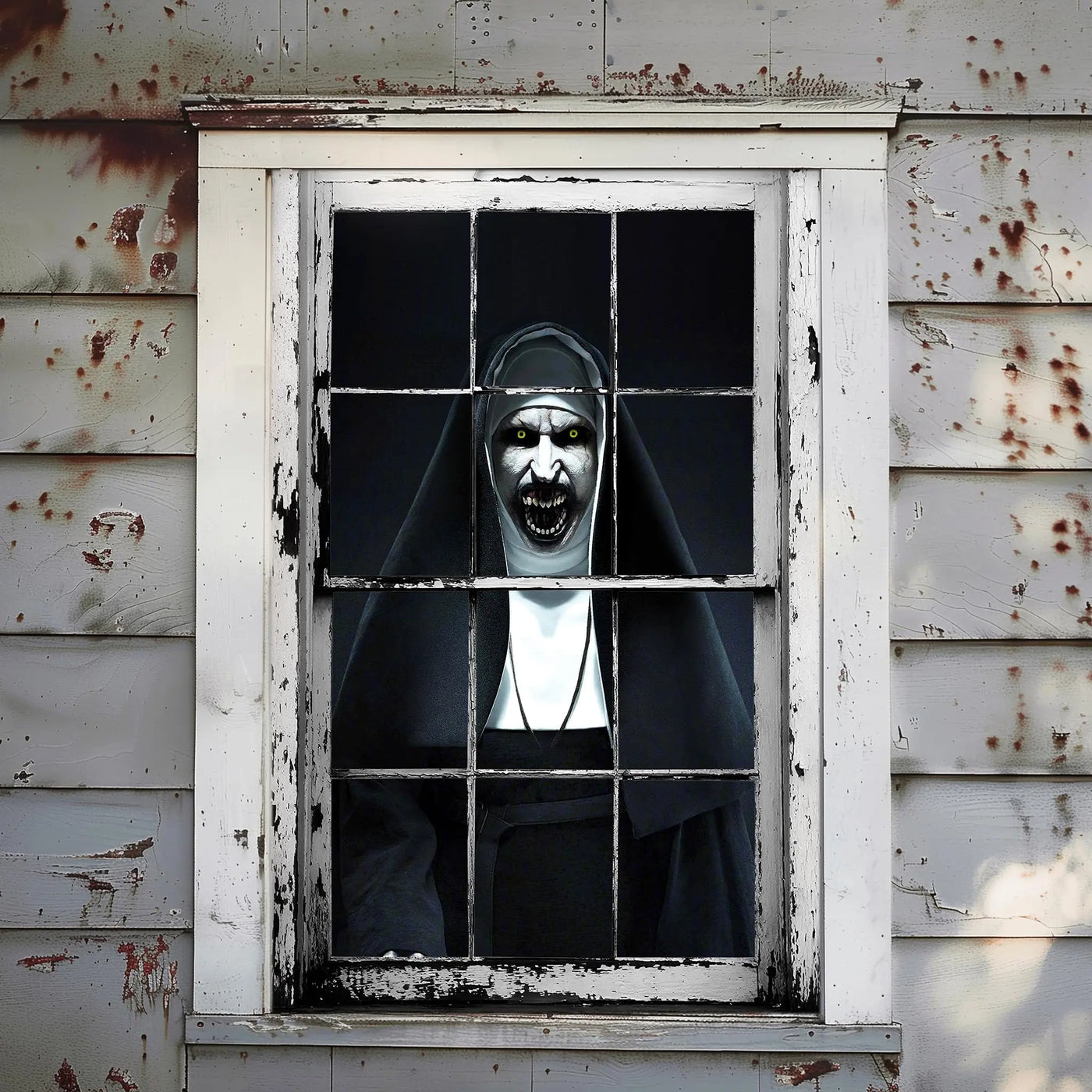 MCJC Halloween Horror Curtain, Halloween Decoration，Window Door Cover - Backdrop BlissMCJC Halloween Horror Curtain, Halloween Decoration，Window Door Cover