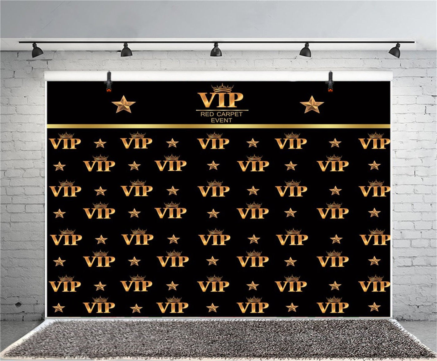 Leyiyi 12x8ft VIP Backdrop VIP Red Carpet Photography Background Red Carpet Event Birthday Summer Party Crown Golden Stars Music Banquet Bridal Shower Baby Shower Portrait Vinyl Studio Video Prop - Backdrop BlissLeyiyi 12x8ft VIP Backdrop VIP Red Carpet Photography Background Red Carpet Event Birthday Summer Party Crown Golden Stars Music Banquet Bridal Shower Baby Shower Portrait Vinyl Studio Video Prop