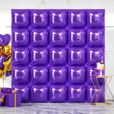 NISOCY 48PCS Green Square Foil Balloons Wall Backdrop Double Sided Green Balloons Tunnel Arch Kit for Baby Shower Birthday Anniversary Summer Party Decoration Backdrop Bliss