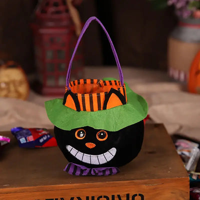 Halloween Candy Bags Cute Gift Bag Pumpkin Witch Candy Boxes Backdrop Bliss