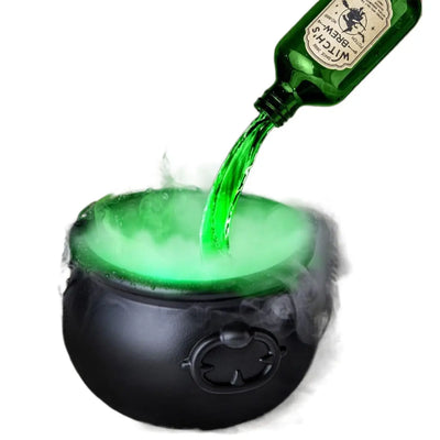 Halloween Black Wizard Bowl Magic Float Bottle And Diffuser Indoor Home Bar Magic Party Horror Ghost Props Halloween Decoration Backdrop Bliss
