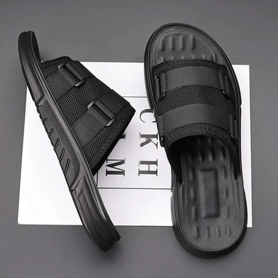 Summer Sandals Outdoor Beach Men's Slippers Backdrop Bliss