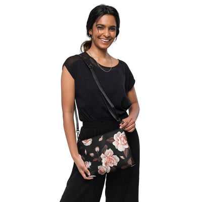 Stylish Essentials Crossbody Bag – Premium Faux Leather with Secure Zip Closure - Backdrop BlissStylish Essentials Crossbody Bag – Premium Faux Leather with Secure Zip Closure