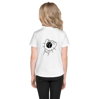 Kids crew neck t-shirt - Backdrop BlissKids crew neck t-shirt