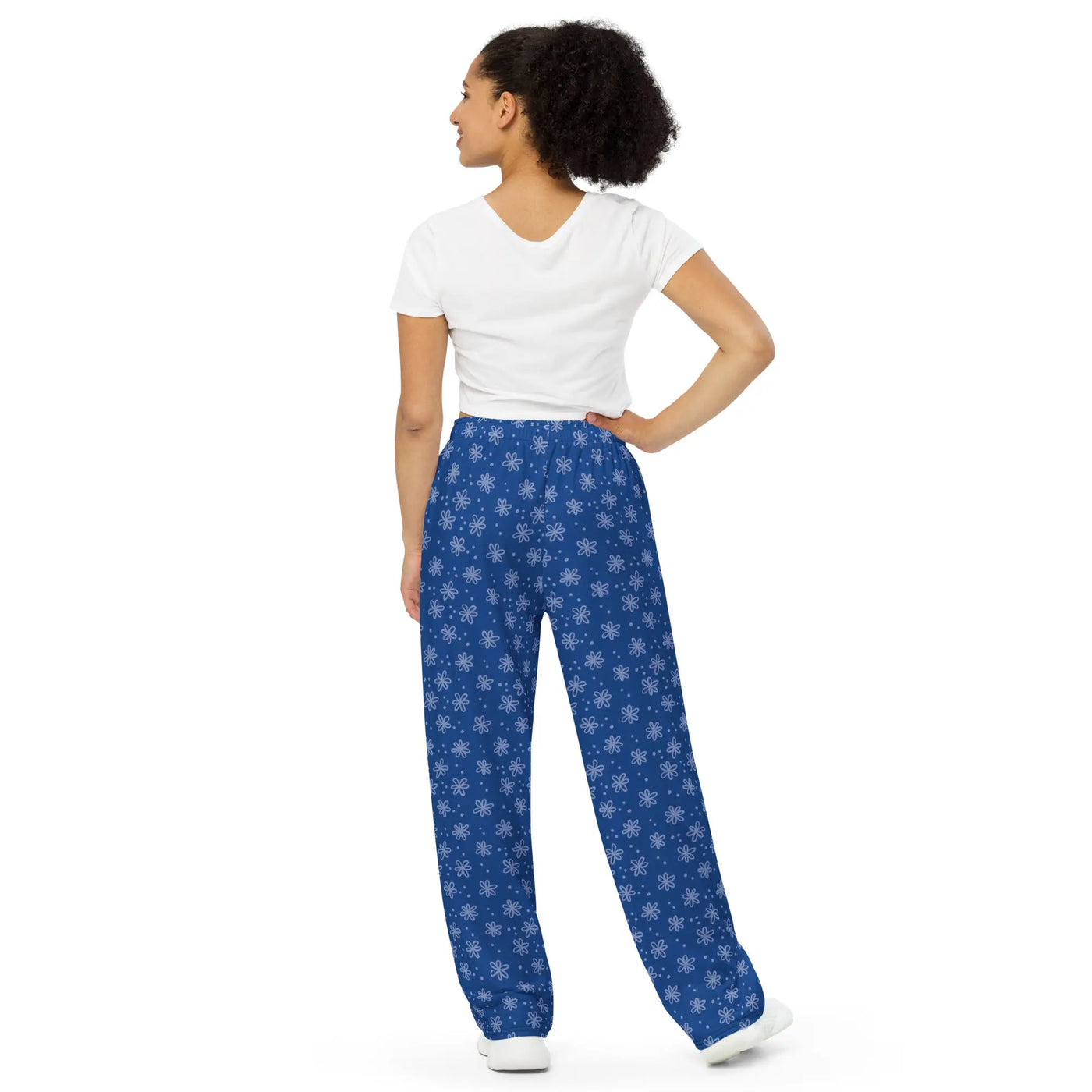 All - over print unisex wide - leg pants - Backdrop BlissAll - over print unisex wide - leg pants