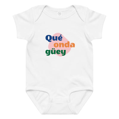 Baby jersey bodysuit - Backdrop BlissBaby jersey bodysuit