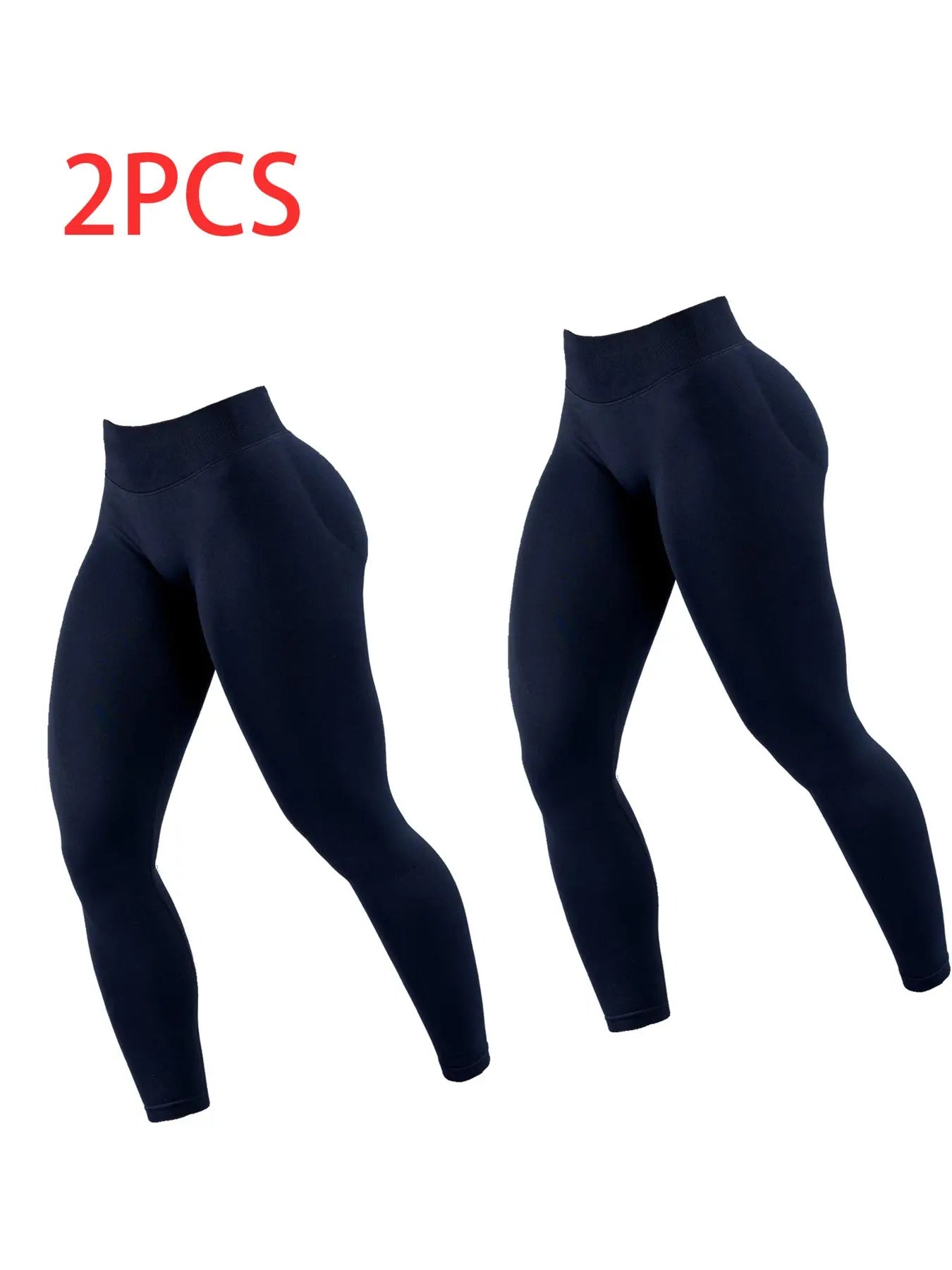 2pack Solid - color Yoga Exercise Leggings - Backdrop Bliss2pack Solid - color Yoga Exercise Leggings