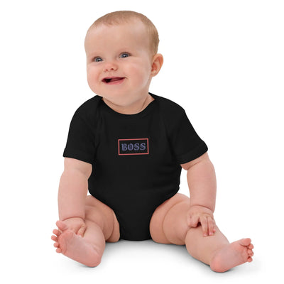 Organic cotton baby bodysuit - Backdrop BlissOrganic cotton baby bodysuit