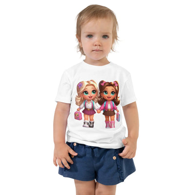 ToddlerStyle Short Sleeve Tee – Soft and Stylish Cotton Comfort - Backdrop BlissToddlerStyle Short Sleeve Tee – Soft and Stylish Cotton Comfort