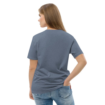 Unisex organic cotton t-shirt - Backdrop BlissUnisex organic cotton t-shirt