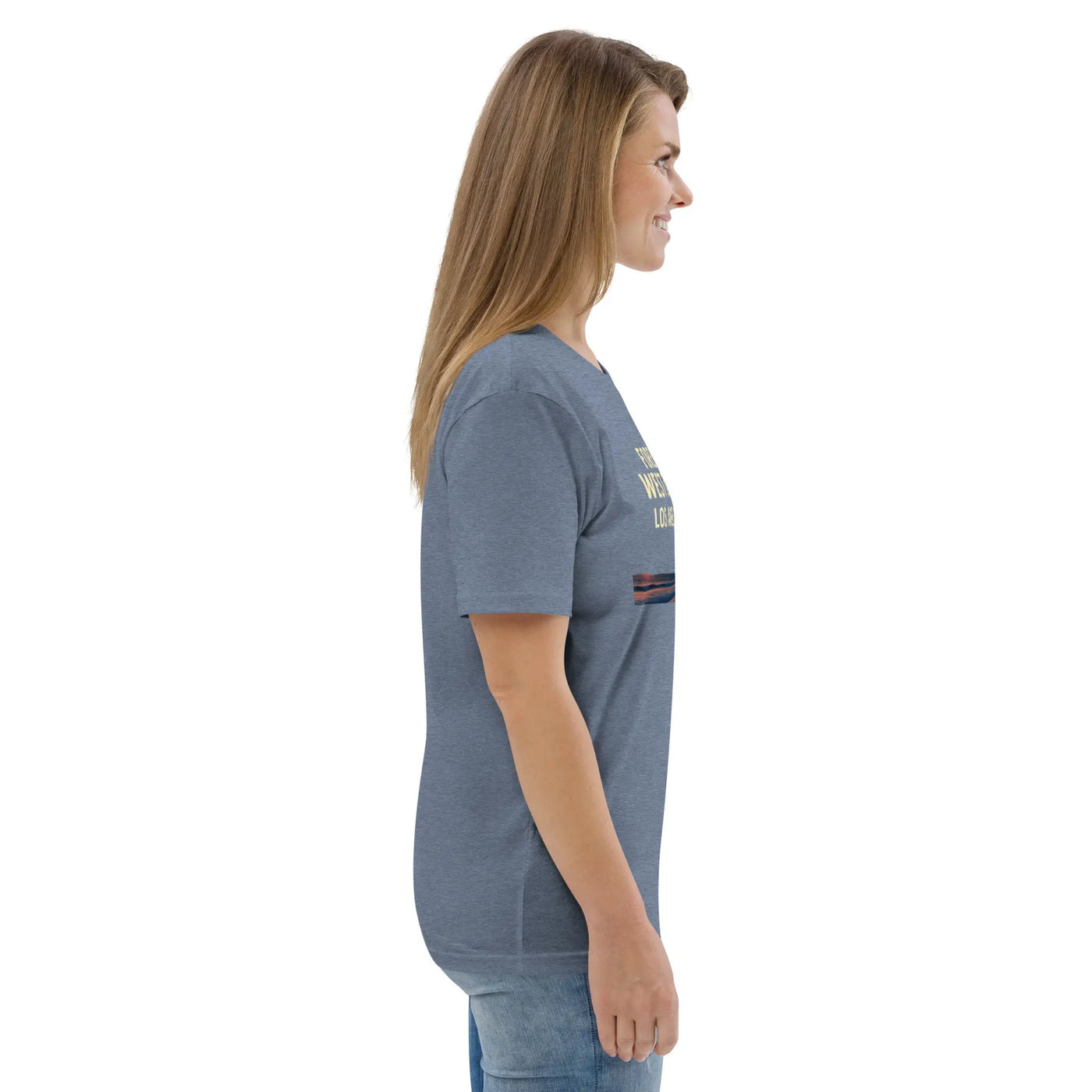 Unisex organic cotton t-shirt - Backdrop BlissUnisex organic cotton t-shirt