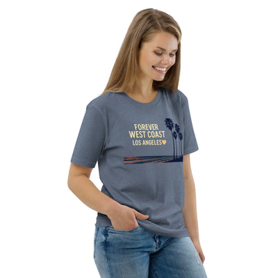 Unisex organic cotton t-shirt - Backdrop BlissUnisex organic cotton t-shirt