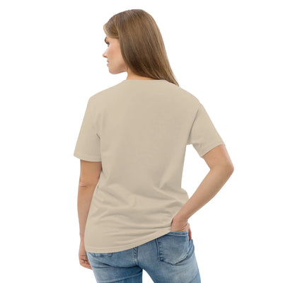 Unisex organic cotton t-shirt - Backdrop BlissUnisex organic cotton t-shirt
