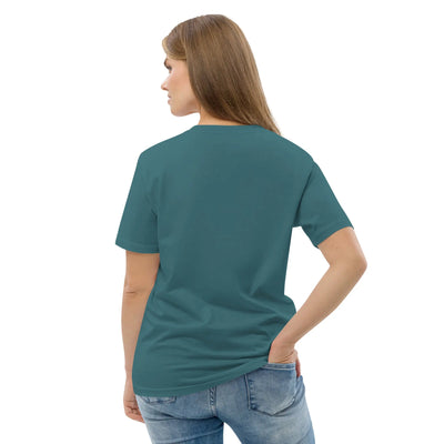 Unisex organic cotton t-shirt - Backdrop BlissUnisex organic cotton t-shirt