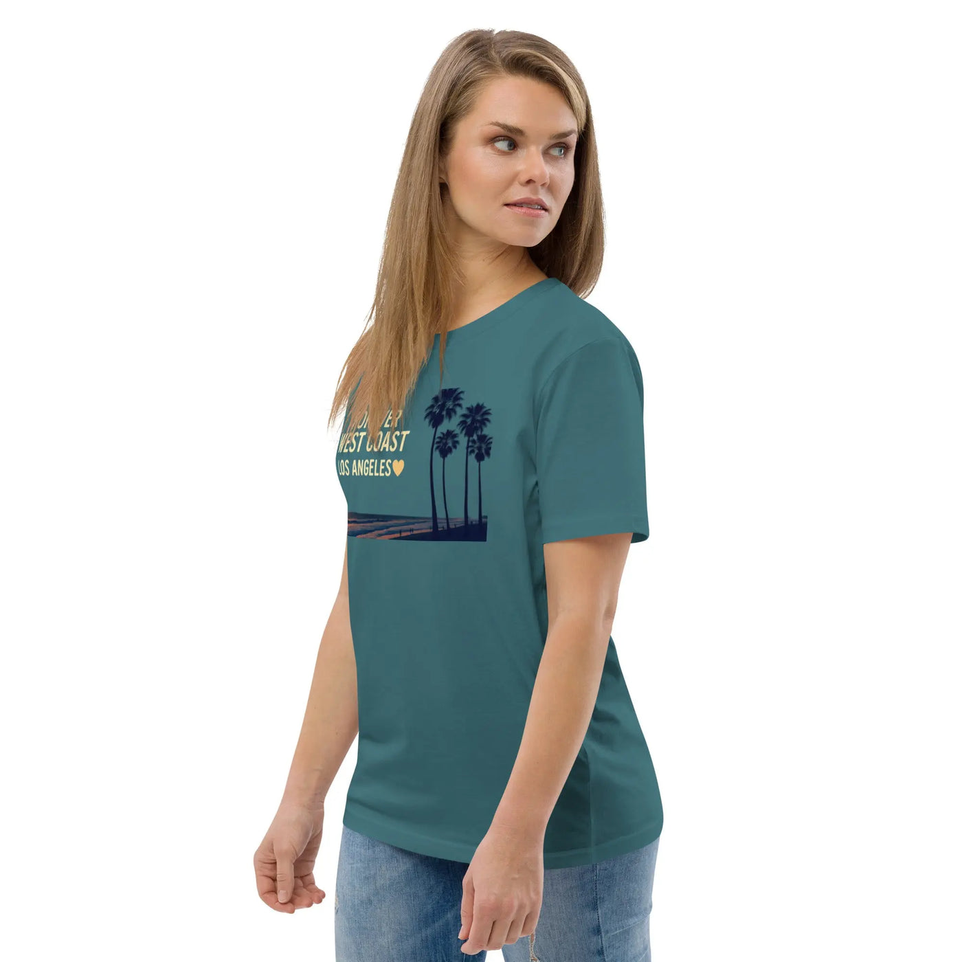 Unisex organic cotton t-shirt - Backdrop BlissUnisex organic cotton t-shirt