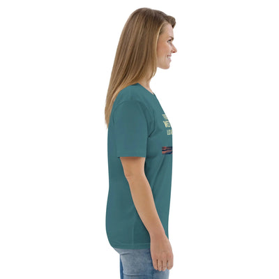 Unisex organic cotton t-shirt - Backdrop BlissUnisex organic cotton t-shirt