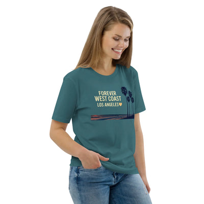 Unisex organic cotton t-shirt - Backdrop BlissUnisex organic cotton t-shirt