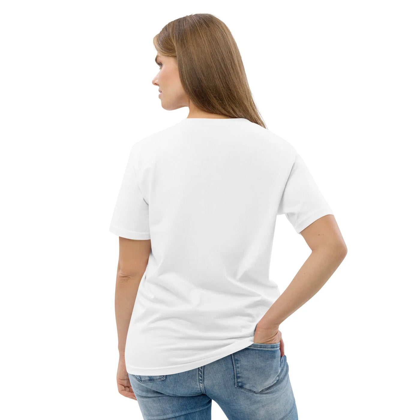 Unisex organic cotton t-shirt - Backdrop BlissUnisex organic cotton t-shirt