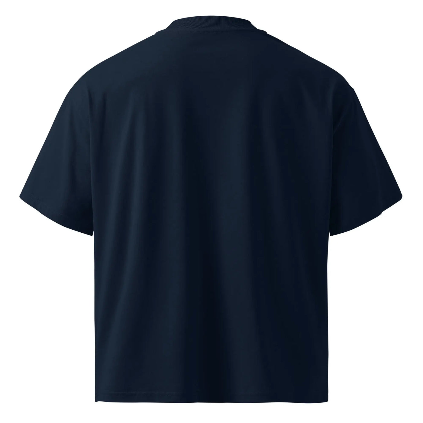 Unisex organic oversized high neck t-shirt - Backdrop BlissUnisex organic oversized high neck t-shirt
