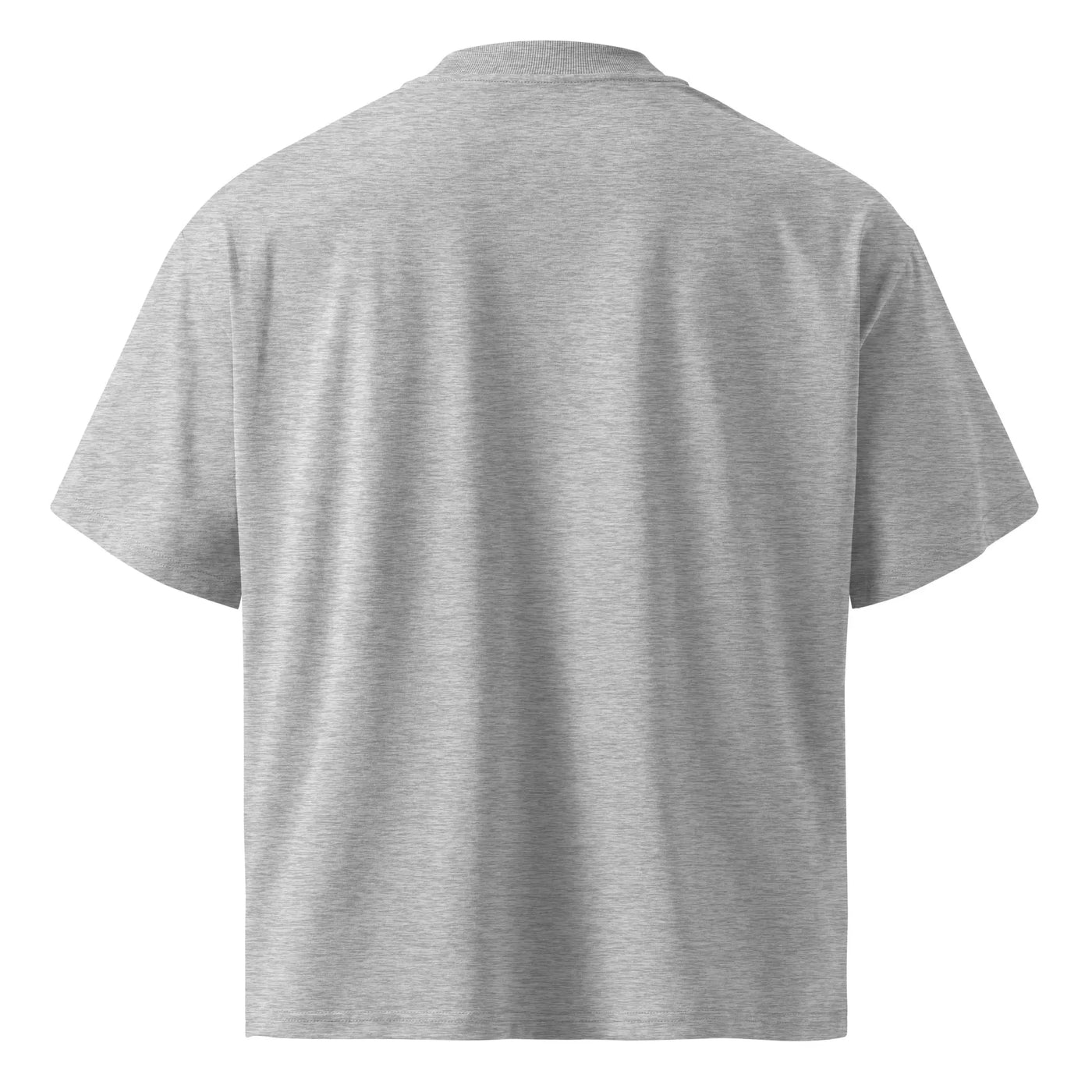 Unisex organic oversized high neck t-shirt - Backdrop BlissUnisex organic oversized high neck t-shirt