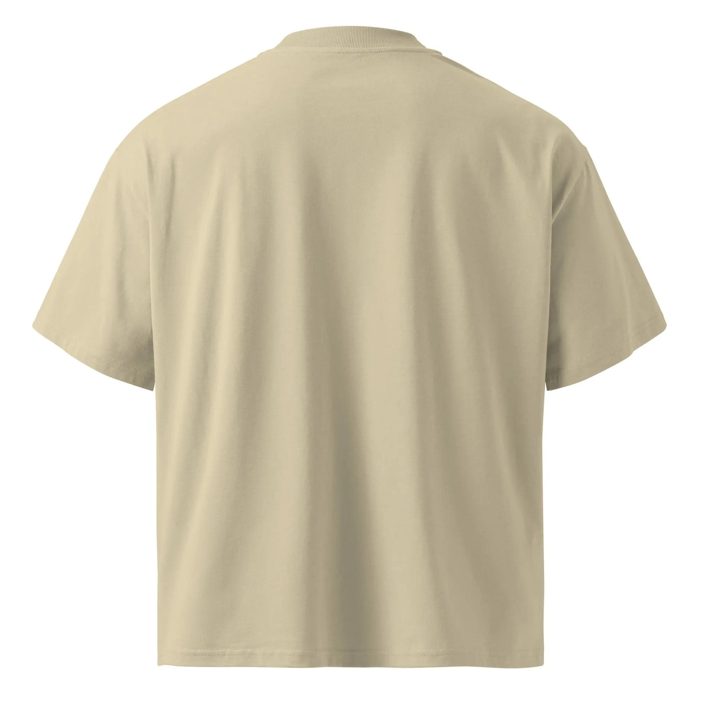 Unisex organic oversized high neck t-shirt - Backdrop BlissUnisex organic oversized high neck t-shirt