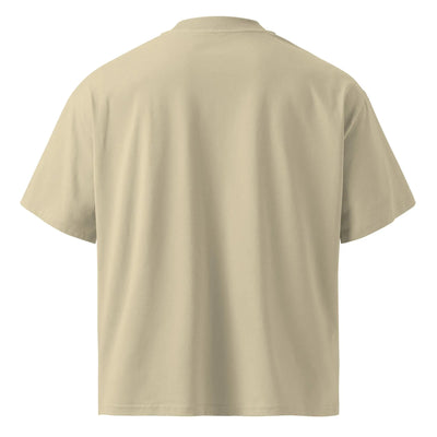 Unisex organic oversized high neck t-shirt - Backdrop BlissUnisex organic oversized high neck t-shirt