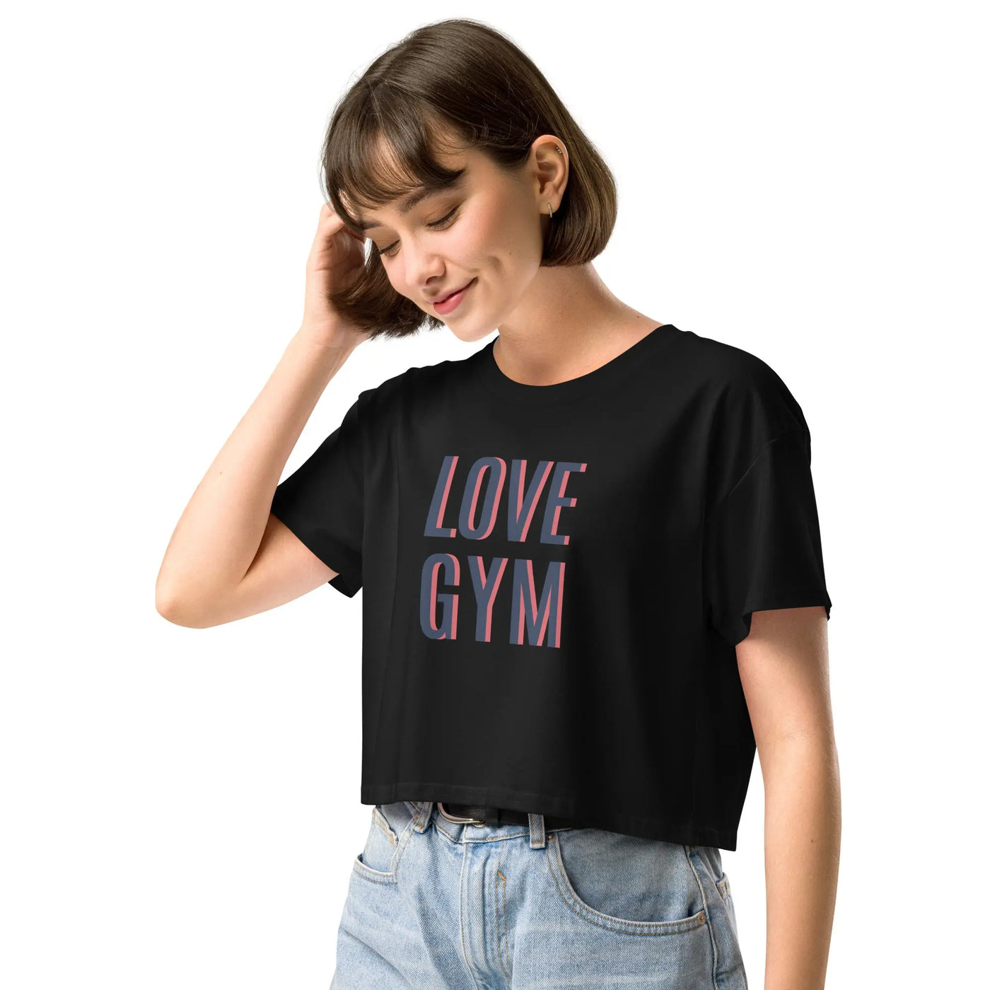 Women’s crop top - Backdrop BlissWomen’s crop top