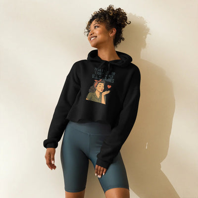 Crop Hoodie - Backdrop BlissCrop Hoodie