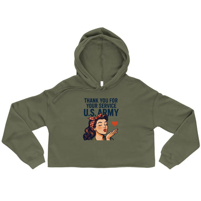 Crop Hoodie - Backdrop BlissCrop Hoodie