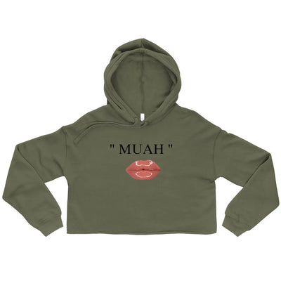 Crop Hoodie - Backdrop BlissCrop Hoodie