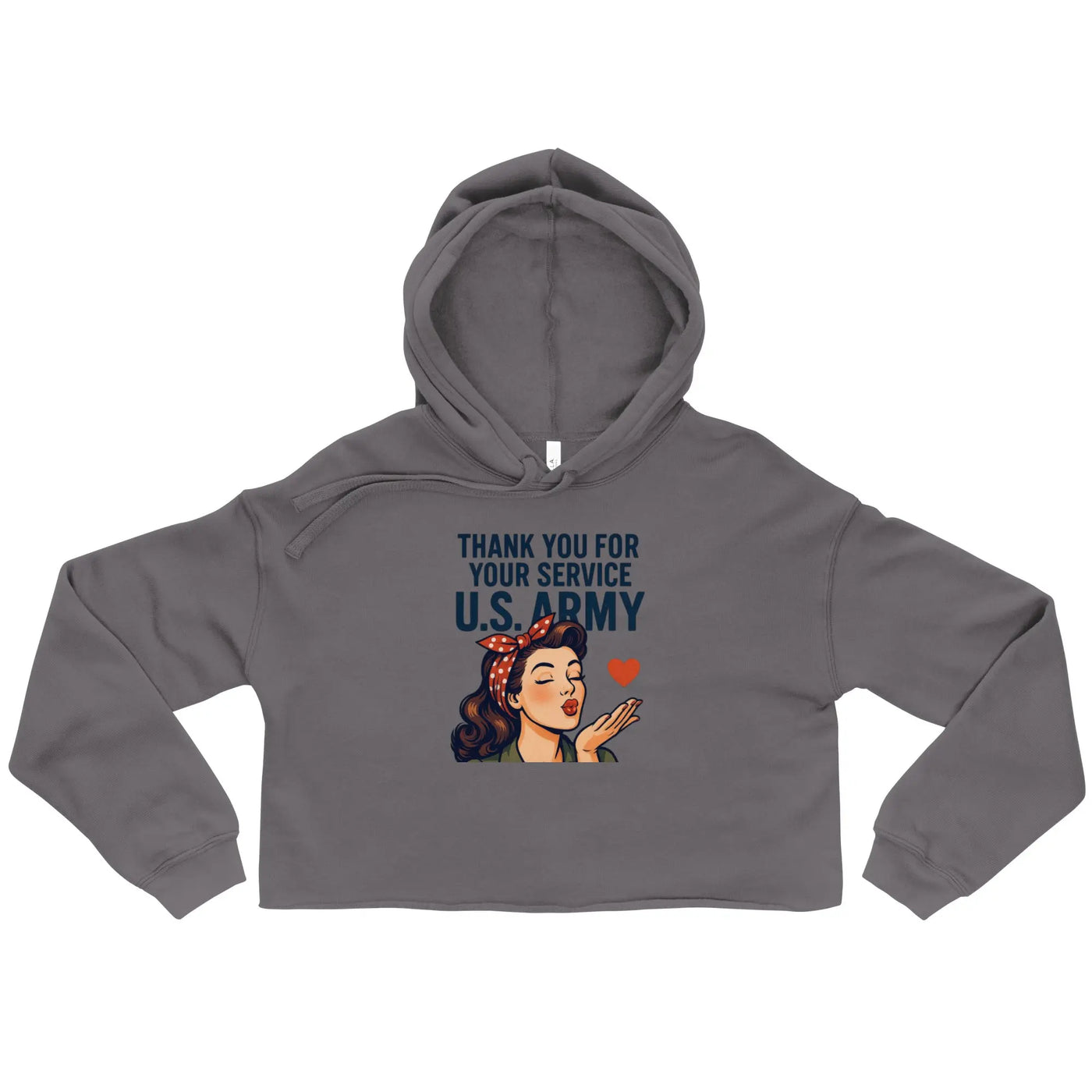 Crop Hoodie - Backdrop BlissCrop Hoodie
