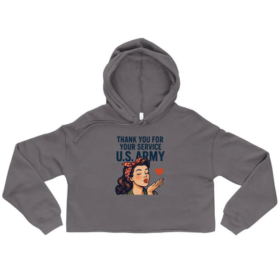 Crop Hoodie - Backdrop BlissCrop Hoodie