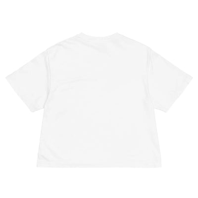 Women’s heavyweight boxy tee - Backdrop BlissWomen’s heavyweight boxy tee