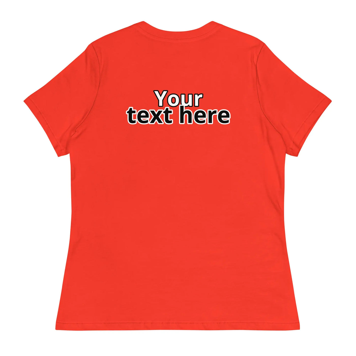Women's Relaxed T-Shirt - Backdrop BlissWomen's Relaxed T-Shirt