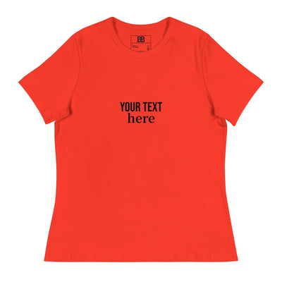 Women's Relaxed T-Shirt - Backdrop BlissWomen's Relaxed T-Shirt