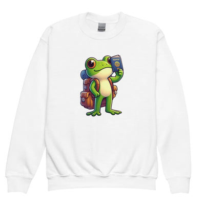 CozyWear Youth Crewneck Sweatshirt – Soft Fleece Comfort - Backdrop BlissCozyWear Youth Crewneck Sweatshirt – Soft Fleece Comfort