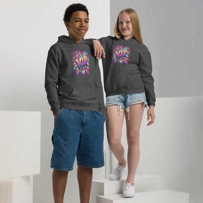 Youth heavy blend hoodie - Backdrop BlissYouth heavy blend hoodie